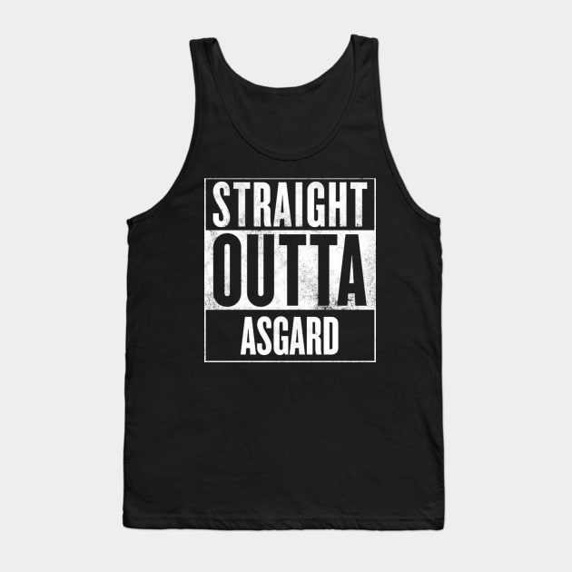 Straight Outta Asgard Tank Top by finnyproductions